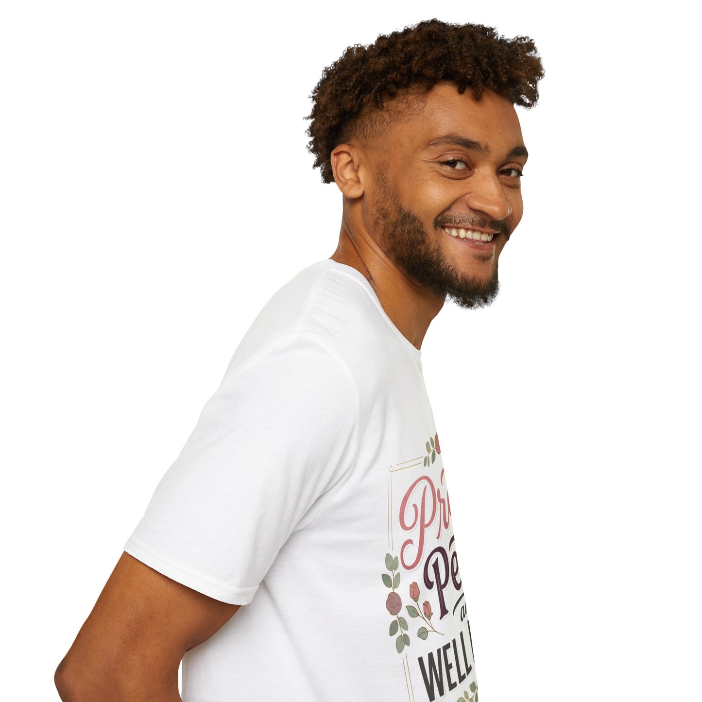 Pretty Petty & Well Rested T-Shirt — Floral Graphic Tee