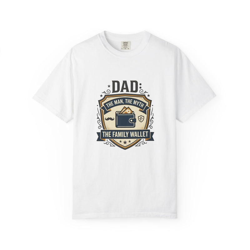 Dad Vintage Radio T-Shirt — "Dad: His Hair, His Way" Retro Gift for Fathers