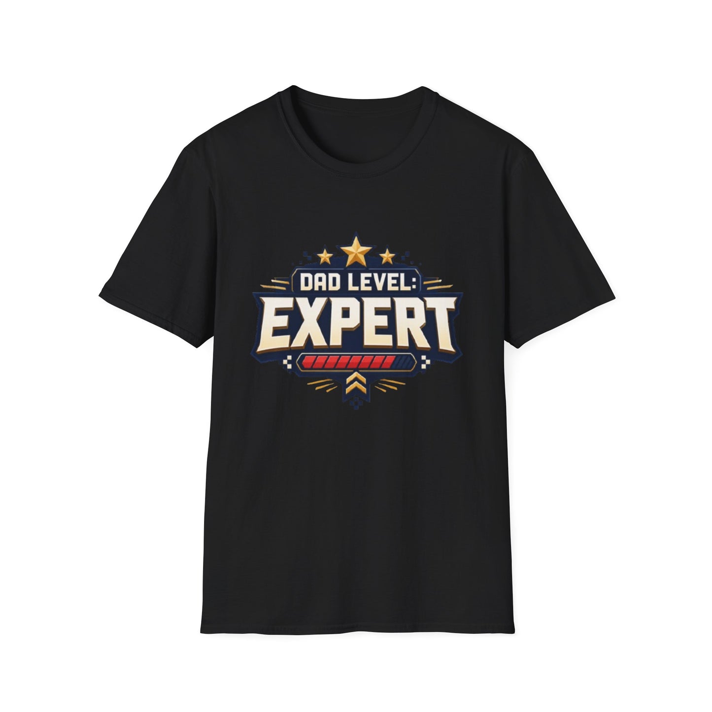 Dad Level: Expert T-Shirt — Father’s Day Funny Graphic Tee