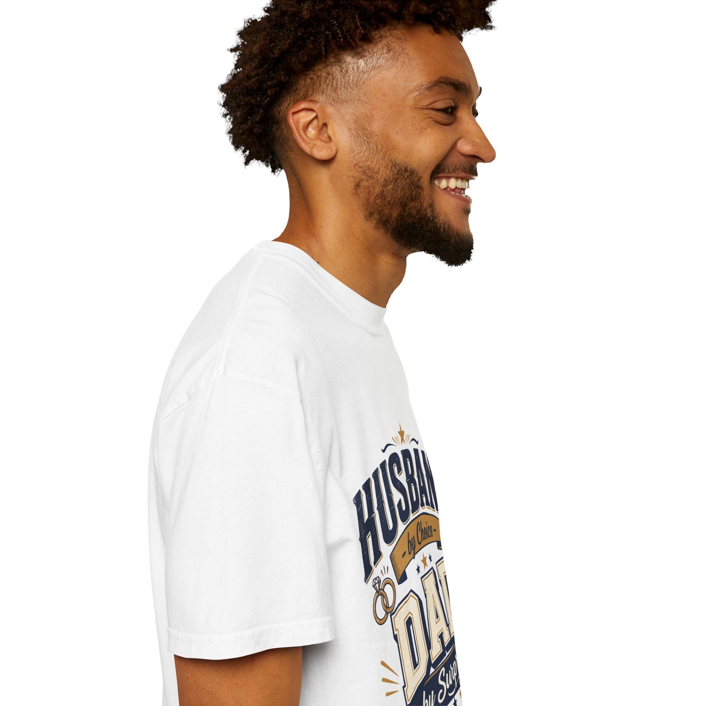 Dad by Surprise T-Shirt — "Husband by Choice, Dad by Surprise" Funny Father’s Day Tee