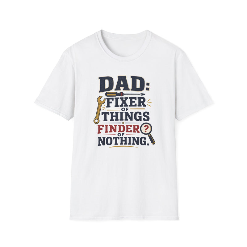Dad: Fixer of Things Tee — Funny Father’s Day Tool Lover