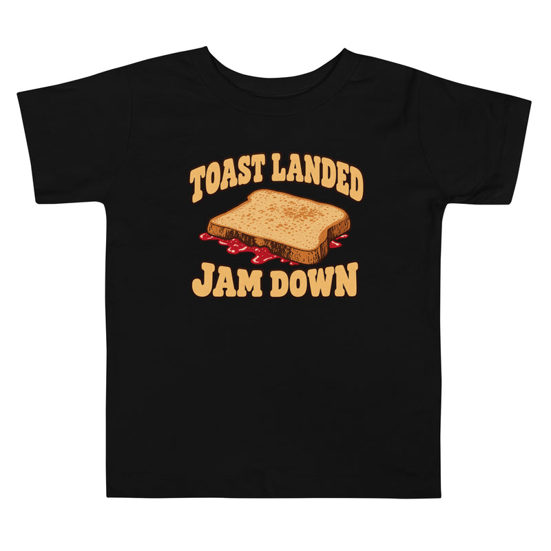 Toast Landed Jam Down Funny Bad Luck T-Shirt