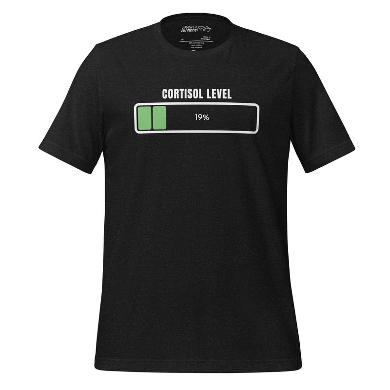 Cortisol Level Loading T-Shirt ( 79% Stressed )