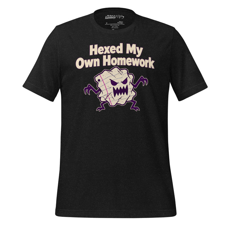 Hexed My Own Homework – Funny Witch Halloween T-Shirt